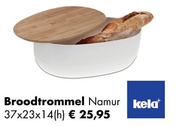 Aanbiedingen Broodtrommel - Kela - Geldig van 30/11/2020 tot 21/12/2020 bij Multi Bazar