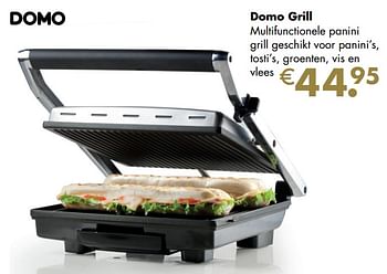 Aanbiedingen Domo grill - Domo elektro - Geldig van 30/11/2020 tot 21/12/2020 bij Multi Bazar