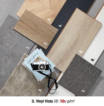 Aanbiedingen Vinyl vista - Huismerk - Kwantum - Geldig van 15/09/2020 tot 31/12/2020 bij Kwantum