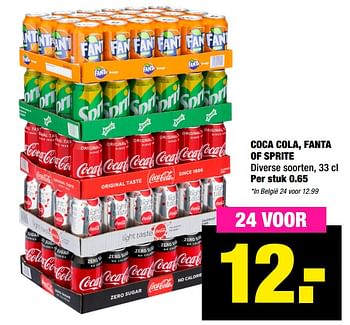 Aanbiedingen Coca cola, fanta of sprite - Huismerk - Big Bazar - Geldig van 30/11/2020 tot 13/12/2020 bij Big Bazar