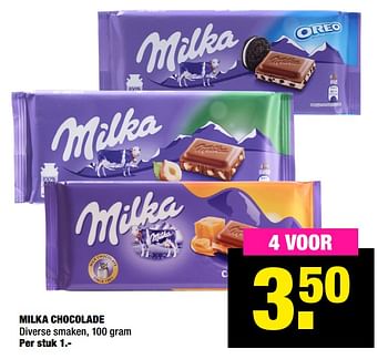Aanbiedingen Milka chocolade - Milka - Geldig van 30/11/2020 tot 13/12/2020 bij Big Bazar