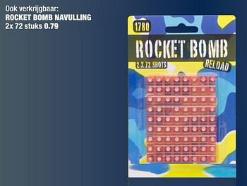 Aanbiedingen Rocket bomb navulling - Huismerk - Big Bazar - Geldig van 30/11/2020 tot 13/12/2020 bij Big Bazar