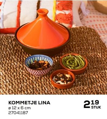Aanbiedingen Kommetje lina - Huismerk - Supra Bazar - Geldig van 01/12/2020 tot 05/01/2021 bij Supra Bazar