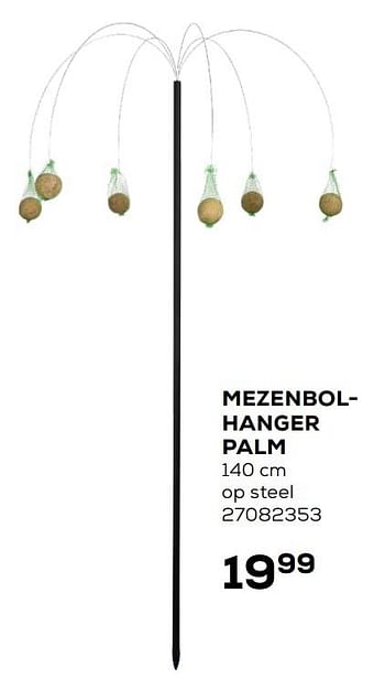 Aanbiedingen Mezenbolhanger palm - Huismerk - Supra Bazar - Geldig van 01/12/2020 tot 05/01/2021 bij Supra Bazar
