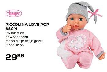 Aanbiedingen Piccolina love pop - Bayer - Geldig van 01/12/2020 tot 05/01/2021 bij Supra Bazar