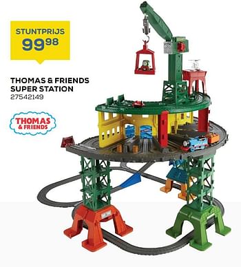 Aanbiedingen Thomas + friends super station - Thomas &amp; Friends - Geldig van 01/12/2020 tot 05/01/2021 bij Supra Bazar