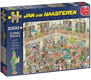 Aanbiedingen Jan van Haasteren puzzel 20030 De Bibliotheek 2000 - Jumbo - Geldig van 05/12/2020 tot 03/01/2021 bij ToyChamp