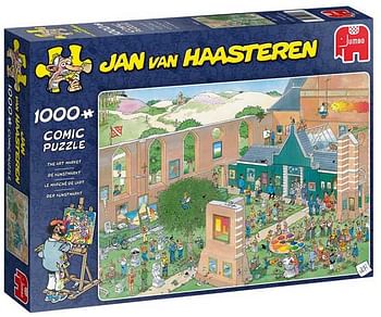 Aanbiedingen Jan van Haasteren puzzel De Kunstmarkt 1000st - Jumbo - Geldig van 05/12/2020 tot 03/01/2021 bij ToyChamp