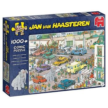 Aanbiedingen Jan van Haasteren puzzel Jumbo Gaat Winkelen 1000s - Jumbo - Geldig van 05/12/2020 tot 03/01/2021 bij ToyChamp