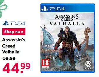 Aanbiedingen Assassin`s creed valhalla - Ubisoft - Geldig van 12/12/2020 tot 27/12/2020 bij Intertoys