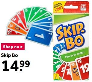 Aanbiedingen Skip bo - Mattel - Geldig van 12/12/2020 tot 27/12/2020 bij Intertoys