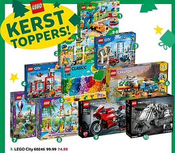 Aanbiedingen Lego city 60246 - Lego - Geldig van 12/12/2020 tot 27/12/2020 bij Intertoys