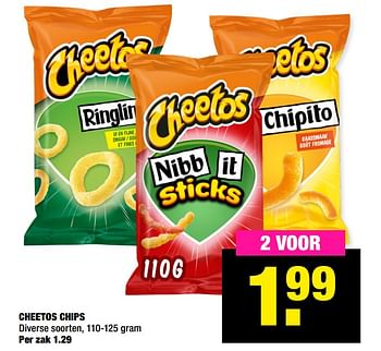 Aanbiedingen Cheetos chips - Cheetos  - Geldig van 14/12/2020 tot 03/01/2021 bij Big Bazar