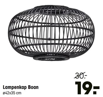 Aanbiedingen Lampenkap boan - Huismerk - Kwantum - Geldig van 04/01/2021 tot 17/01/2021 bij Kwantum