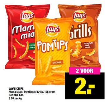 Aanbiedingen Lay`s chips - Lay's - Geldig van 04/01/2021 tot 17/01/2021 bij Big Bazar