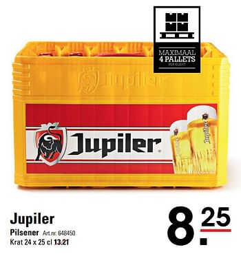 Aanbiedingen Jupiler pilsener - Jupiler - Geldig van 04/01/2021 tot 25/01/2021 bij Sligro