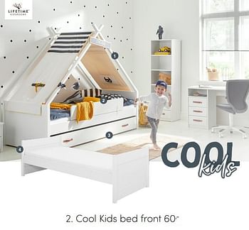 Aanbiedingen Cool kids bed front - Cool Kids - Geldig van 17/01/2021 tot 06/02/2021 bij Baby & Tiener Megastore