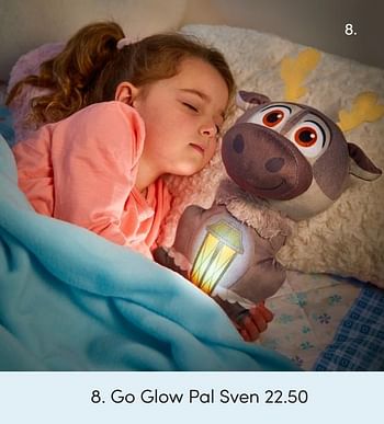 Aanbiedingen Go glow pal sven - Disney  Frozen - Geldig van 17/01/2021 tot 06/02/2021 bij Baby & Tiener Megastore
