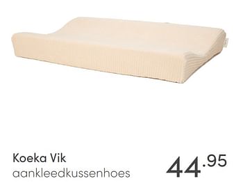 Aanbiedingen Koeka vik aankleedkussenhoes - Koeka - Geldig van 17/01/2021 tot 23/01/2021 bij Baby & Tiener Megastore