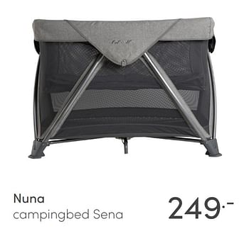 Aanbiedingen Nuna campingbed sena - Nuna - Geldig van 17/01/2021 tot 23/01/2021 bij Baby & Tiener Megastore