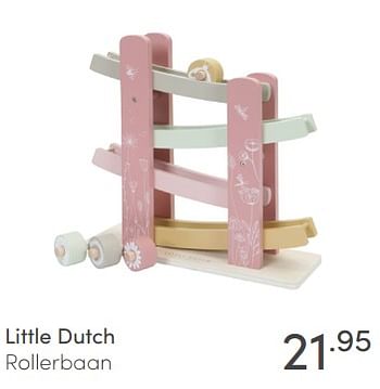 Aanbiedingen Little dutch rollerbaan - Little Dutch - Geldig van 17/01/2021 tot 23/01/2021 bij Baby & Tiener Megastore