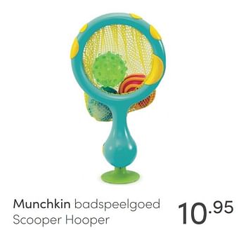 Aanbiedingen Munchkin badspeelgoed scooper hooper - Munchkin - Geldig van 17/01/2021 tot 23/01/2021 bij Baby & Tiener Megastore