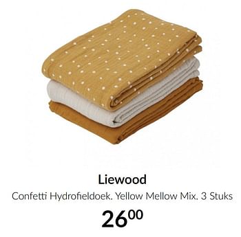 Aanbiedingen Liewood confetti hydrofieldoek. yellow mellow mix - Liewood - Geldig van 19/01/2021 tot 15/02/2021 bij Babypark