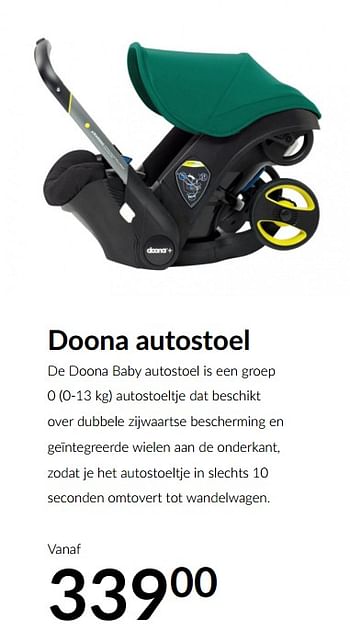 Aanbiedingen Doona autostoel - Doona - Geldig van 19/01/2021 tot 15/02/2021 bij Babypark