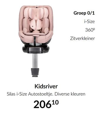 Aanbiedingen Kidsriver silas i-size autostoeltje - Kidsriver - Geldig van 19/01/2021 tot 15/02/2021 bij Babypark