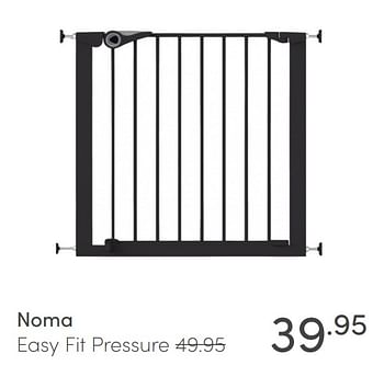 Aanbiedingen Noma easy fit pressure - Noma  - Geldig van 24/01/2021 tot 30/01/2021 bij Baby & Tiener Megastore