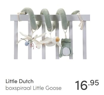 Aanbiedingen Little dutch boxspiraal little goose - Little Dutch - Geldig van 24/01/2021 tot 30/01/2021 bij Baby & Tiener Megastore