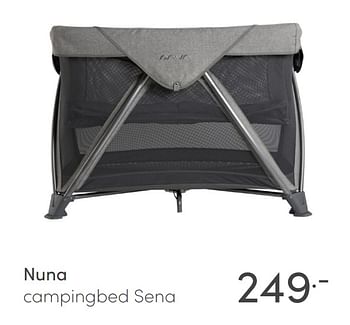 Aanbiedingen Nuna campingbed sena - Nuna - Geldig van 24/01/2021 tot 30/01/2021 bij Baby & Tiener Megastore