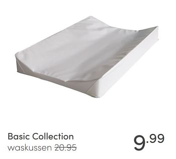 Aanbiedingen Basic collection waskussen - Basic Collection - Geldig van 24/01/2021 tot 30/01/2021 bij Baby & Tiener Megastore