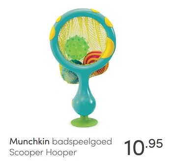 Aanbiedingen Munchkin badspeelgoed scooper hooper - Munchkin - Geldig van 24/01/2021 tot 30/01/2021 bij Baby & Tiener Megastore