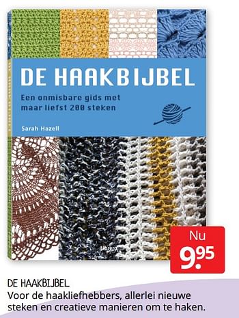 Aanbiedingen De haakbijbel - Huismerk - Boekenvoordeel - Geldig van 22/01/2021 tot 30/01/2021 bij Boekenvoordeel
