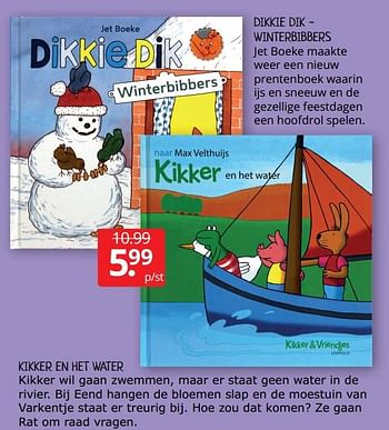 Aanbiedingen Dikkie dik - winterbibbers - Huismerk - Boekenvoordeel - Geldig van 22/01/2021 tot 30/01/2021 bij Boekenvoordeel