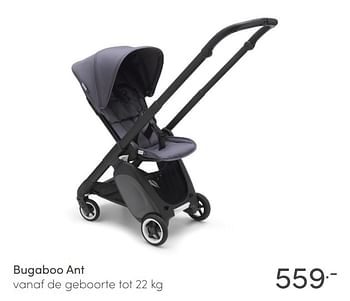 Aanbiedingen Bugaboo ant vanaf de geboorte - Bugaboo - Geldig van 31/01/2021 tot 06/02/2021 bij Baby & Tiener Megastore