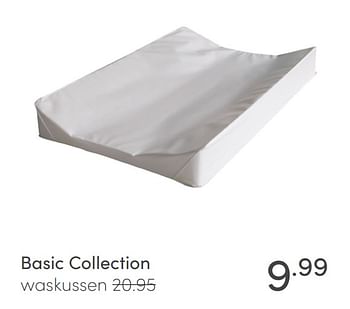 Aanbiedingen Basic collection waskussen - Basic Collection - Geldig van 31/01/2021 tot 06/02/2021 bij Baby & Tiener Megastore