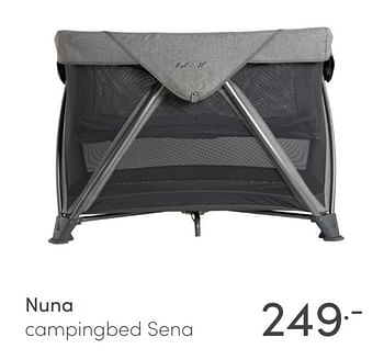 Aanbiedingen Nuna campingbed sena - Nuna - Geldig van 31/01/2021 tot 06/02/2021 bij Baby & Tiener Megastore