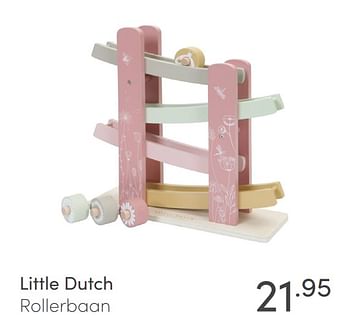 Aanbiedingen Little dutch rollerbaan - Little Dutch - Geldig van 31/01/2021 tot 06/02/2021 bij Baby & Tiener Megastore