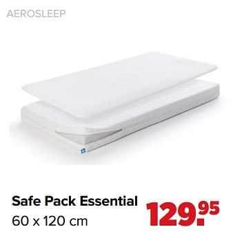 Aanbiedingen Safe pack essential - Aerosleep - Geldig van 01/02/2021 tot 27/02/2021 bij Baby-Dump