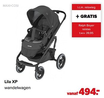 Aanbiedingen Lila xp wandelwagen - Maxi-cosi - Geldig van 01/02/2021 tot 27/02/2021 bij Baby-Dump