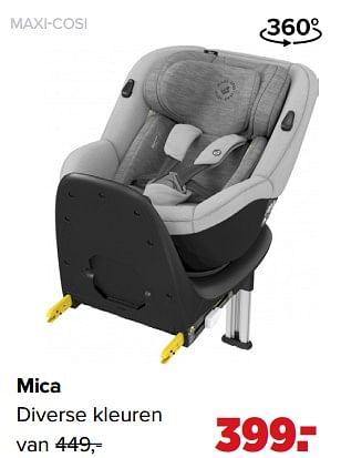 Aanbiedingen Mica diverse kleuren - Maxi-cosi - Geldig van 01/02/2021 tot 27/02/2021 bij Baby-Dump
