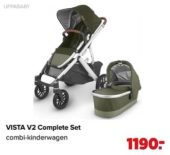 Aanbiedingen Vista v2 complete set combi-kinderwagen - Uppababy - Geldig van 01/02/2021 tot 27/02/2021 bij Baby-Dump