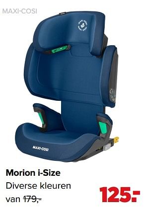 Aanbiedingen Morion i-size - Maxi-cosi - Geldig van 01/02/2021 tot 27/02/2021 bij Baby-Dump