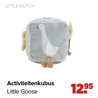 Aanbiedingen Activiteitenkubus little goose - Little Dutch - Geldig van 01/02/2021 tot 27/02/2021 bij Baby-Dump