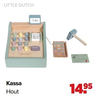 Aanbiedingen Kassa hout - Little Dutch - Geldig van 01/02/2021 tot 27/02/2021 bij Baby-Dump