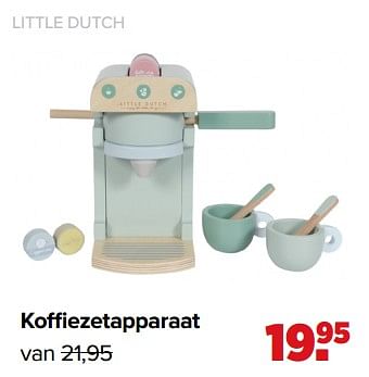 Aanbiedingen Koffiezetapparaat - Little Dutch - Geldig van 01/02/2021 tot 27/02/2021 bij Baby-Dump