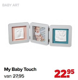 Aanbiedingen My baby touch - Baby Art - Geldig van 01/02/2021 tot 27/02/2021 bij Baby-Dump