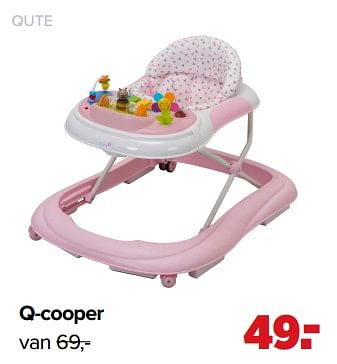 Aanbiedingen Q-cooper - Qute  - Geldig van 01/02/2021 tot 27/02/2021 bij Baby-Dump